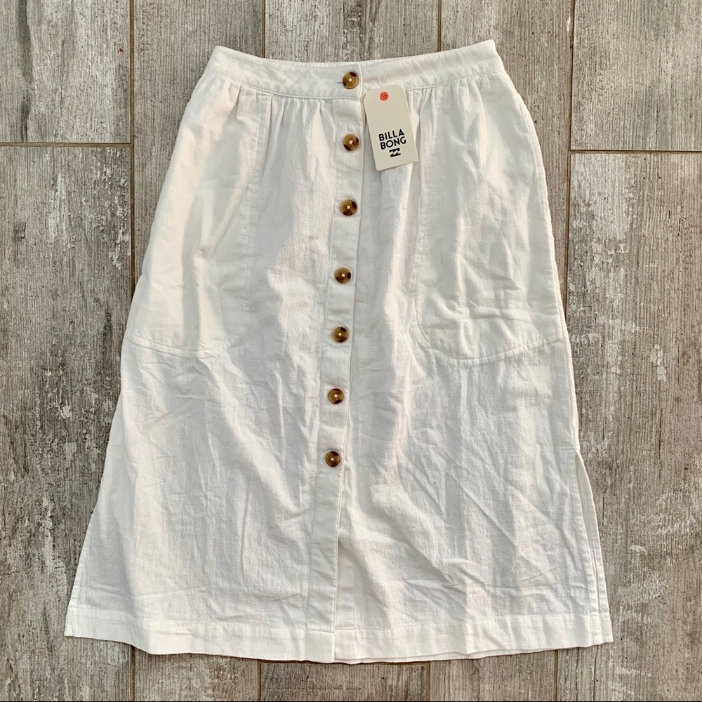 🔥🔥BILLABONG - ALHAMBRA HIGH WAISTED MIDI SKIRT🔥 - Picture 4 of 7